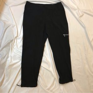 Zenergy by Chico’s Medium Petite Black Beautiful Pants NWT